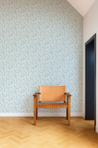 NPOP113390 Dove & Deer Coast Blue Wallpaper by Scion
