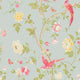 Summer Palace Duck Egg Wallpaper by Laura Ashley