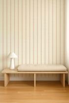 NPOP113397 Harvest Stripe Tangerine Wallpaper by Scion