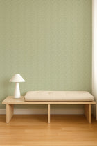 NPOP113402 Triangle Trellis Kelly Green Wallpaper by Scion