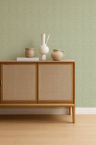 NPOP113402 Triangle Trellis Kelly Green Wallpaper by Scion