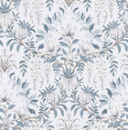 113405 Parterre Off White Seaspray Wallpaper by Laura Ashley