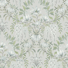 113406 Parterre Sage Wallpaper by Laura Ashley