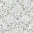 113406 Parterre Sage Wallpaper by Laura Ashley
