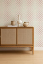 NPOP113407 Ditsy Daisy Blush Wallpaper by Scion