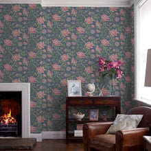 113407 Tapestry Floral Wallpaper by Laura Ashley