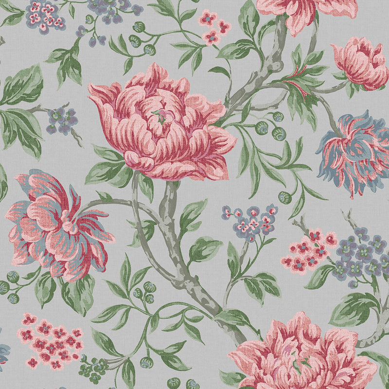 113408 Tapestry Floral Wallpaper by Laura Ashley
