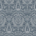 113409 Heraldic Damask Wallpaper by Laura Ashley