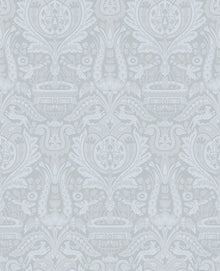113410 Heraldic Damask Wallpaper by Laura Ashley