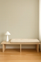 NPOP113412 Owl & Butterfly Pebble/Coast Blue Wallpaper by Scion