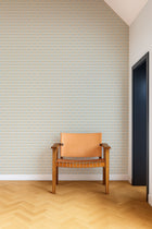NPOP113412 Owl & Butterfly Pebble/Coast Blue Wallpaper by Scion