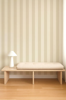 NPOP113419 Central Stripe Pebble Wallpaper by Scion