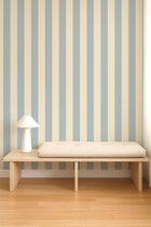 NPOP113420 Central Stripe Cornflower Wallpaper by Scion