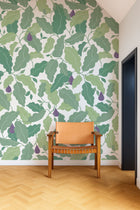 NPOP113425 Pomona Fig Fig/Forest Wallpaper by Scion