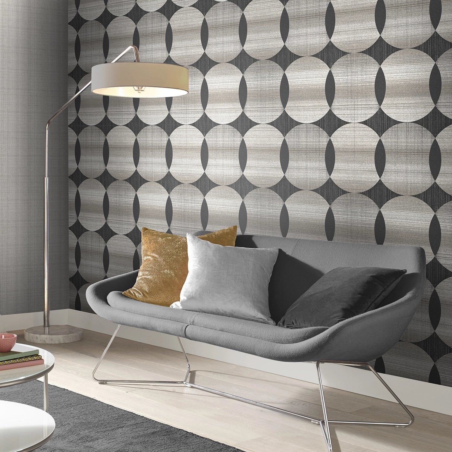 113951 Tramonto Oblique Wallpaper by Graham and Brown