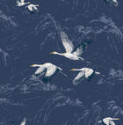 114894 Animalia Midnight Wallpaper by Laura Ashley