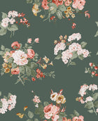 114896 Rosemore Fern Wallpaper by Laura Ashley