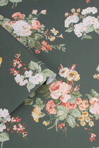 114896 Rosemore Fern Wallpaper by Laura Ashley