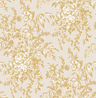 114900 Picardie Pale Gold Wallpaper by Laura Ashley