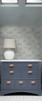 114904 Burnham Pale Seaspray Wallpaper by Laura Ashley