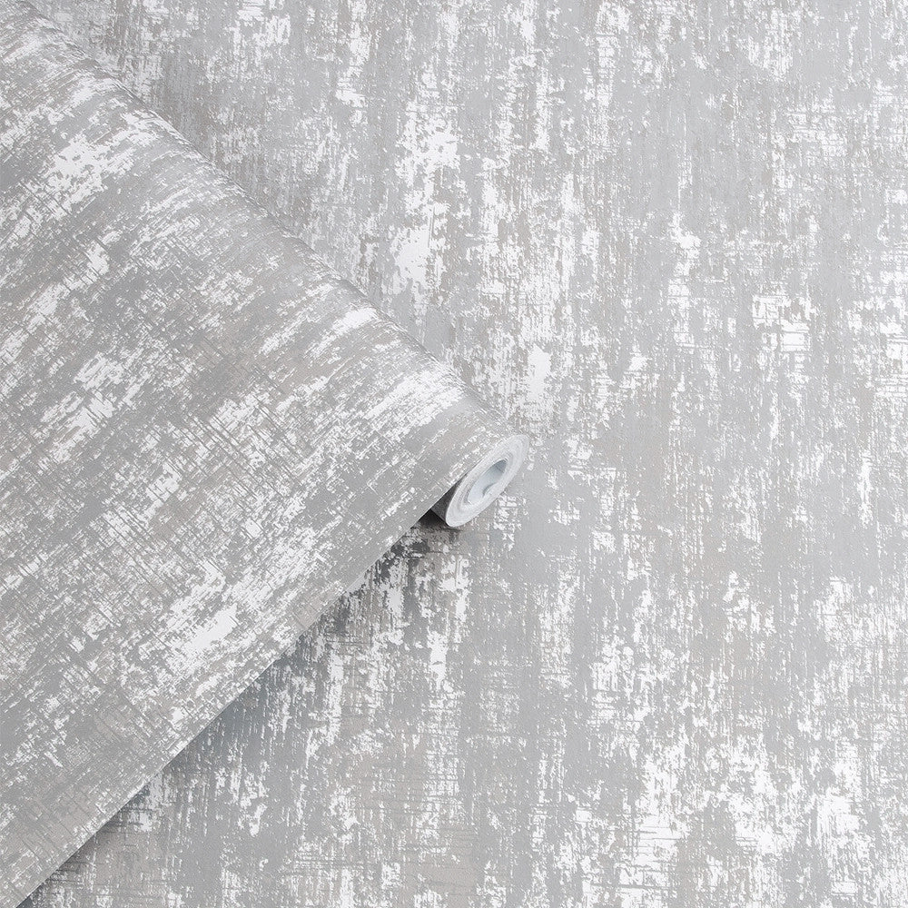 114915 Whinfell Silver Wallpaper by Laura Ashley