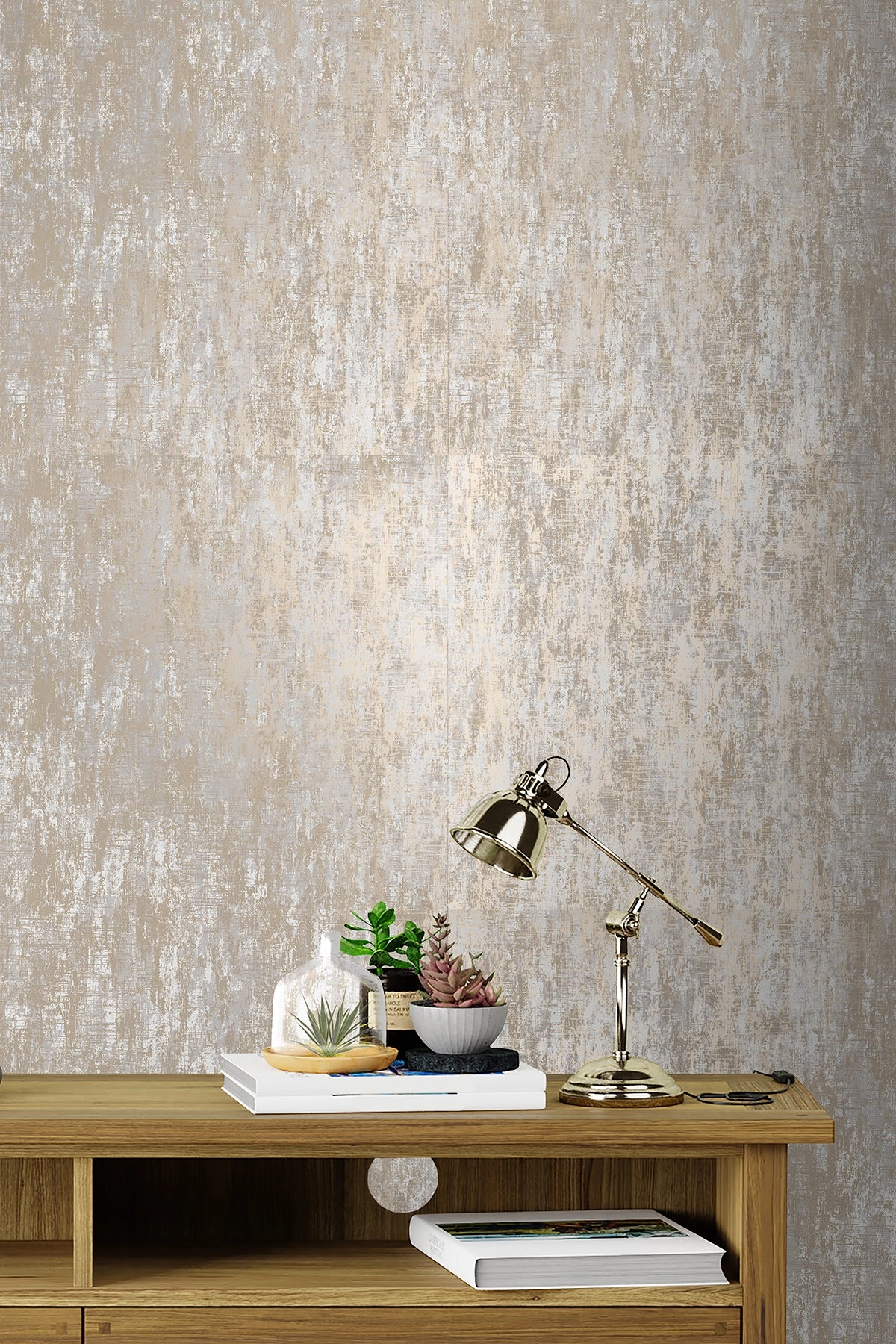 114916 Whinfell Champagne Wallpaper by Laura Ashley