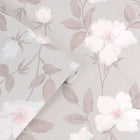 114918 Fleurir Sugared Violet Wallpaper by Laura Ashley