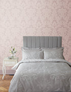 114919 Martigues Sugared Violet Wallpaper by Laura Ashley