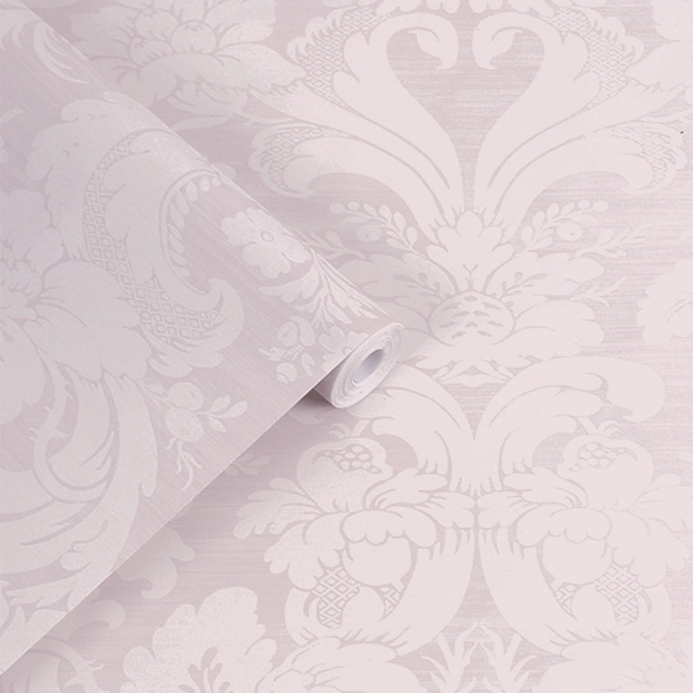 114919 Martigues Sugared Violet Wallpaper by Laura Ashley