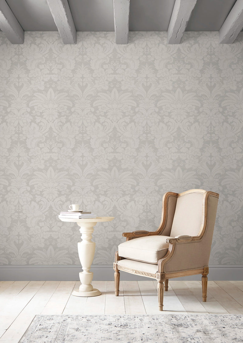 114920 Martigues Moonbeam Wallpaper by Laura Ashley