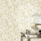 11502 Leaf Impression Elegance Wallpaper By Galerie