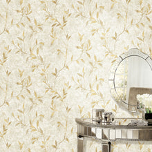 11502 Leaf Impression Elegance Wallpaper By Galerie