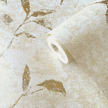 11502 Leaf Impression Elegance Wallpaper By Galerie