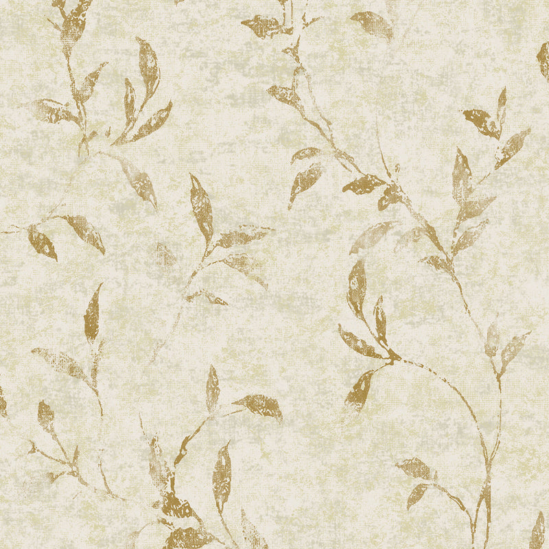 11502 Leaf Impression Elegance Wallpaper By Galerie