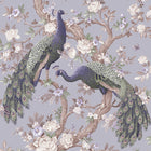 115253 Belvedere Pale Iris Wallpaper by Laura Ashley