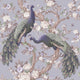 Belvedere Pale Iris Wallpaper by Laura Ashley
