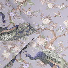 115253 Belvedere Pale Iris Wallpaper by Laura Ashley
