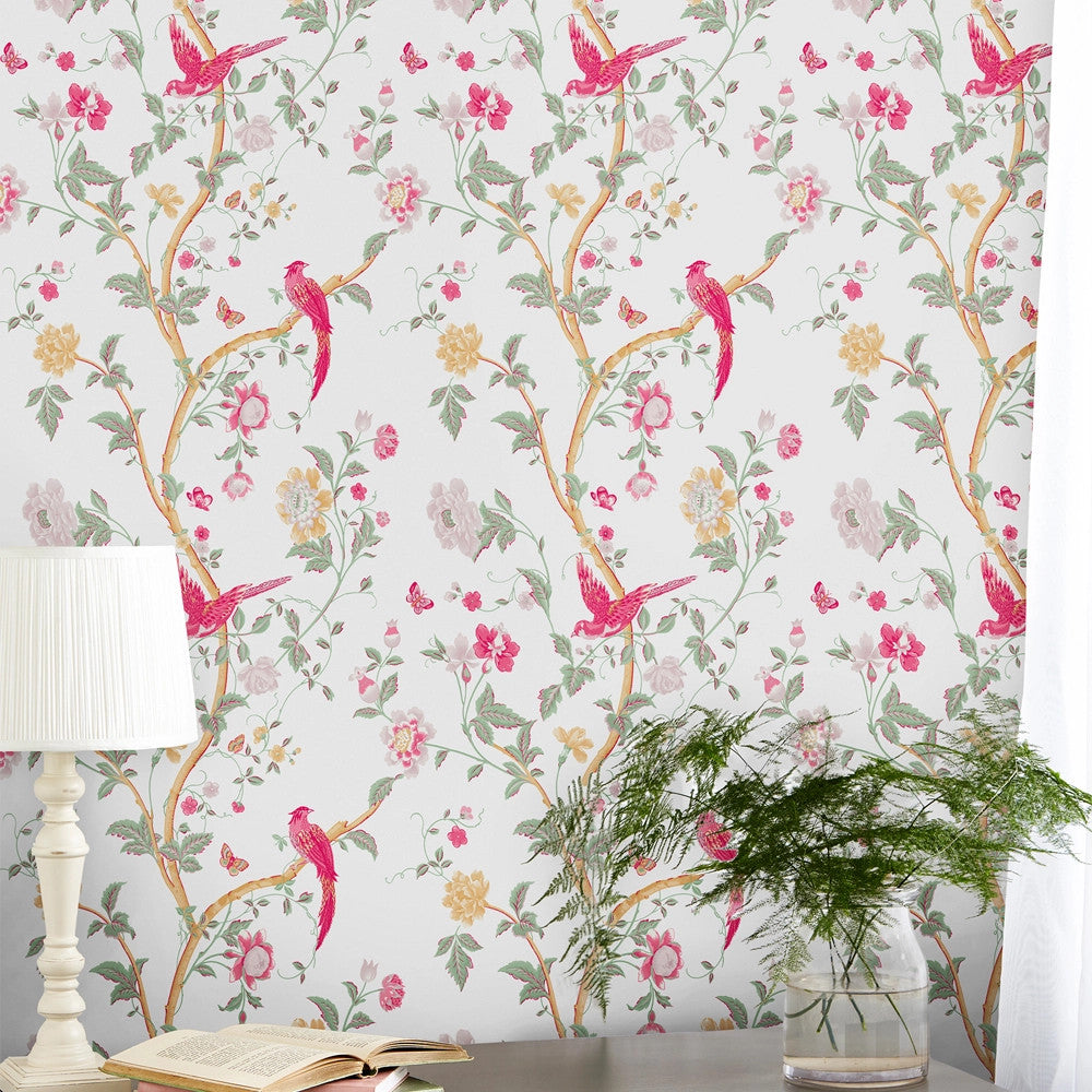 115254 Summer Palace Wallpaper by Laura Ashley
