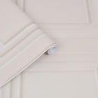 115256 Redbrook Wood Panel Wallpaper by Laura Ashley