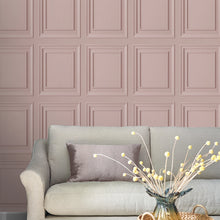115257 Redbrook Wood Panel Wallpaper by Laura Ashley