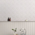 115264 Erwood Dove Grey Wallpaper by Laura Ashley