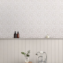 115264 Erwood Dove Grey Wallpaper by Laura Ashley
