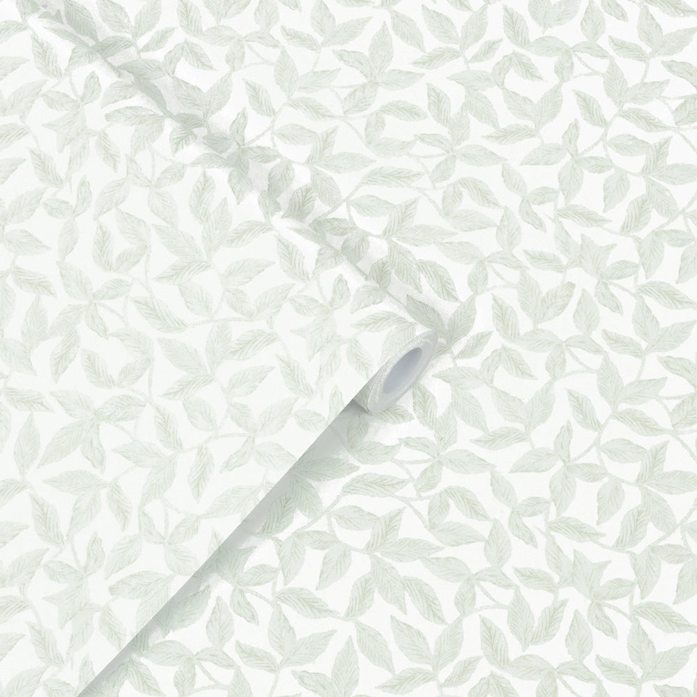 115265 Erwood Eau De Nil Wallpaper by Laura Ashley