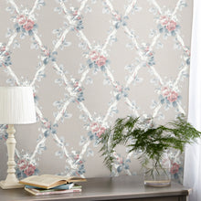 115267 Elwyn Dove Grey Wallpaper by Laura Ashley