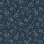 1177 Hip Rose Blue and Beige Wallpaper by Boråstapeter