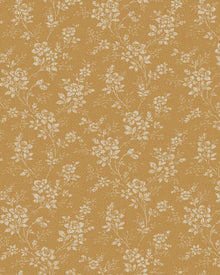 1178 Hip Rose Light Yellow and Beige Icons Wallpaper by Boråstapeter