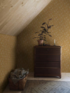 1178 Hip Rose Light Yellow and Beige Icons Wallpaper by Boråstapeter