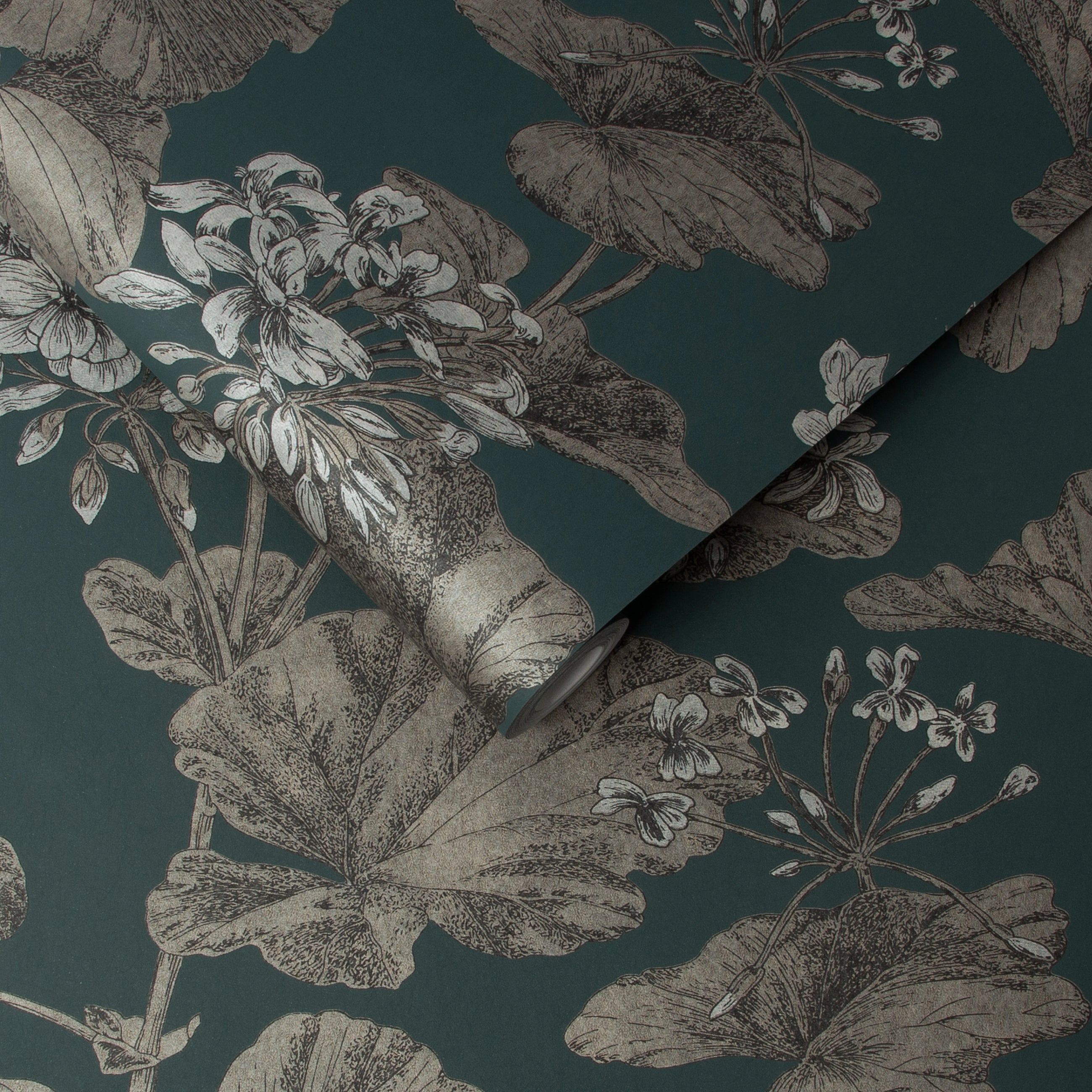 118007 Florentia Emerald Wallpaper by Graham and Brown