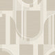 Marcia Taupe Wallpaper by Graham and Brown