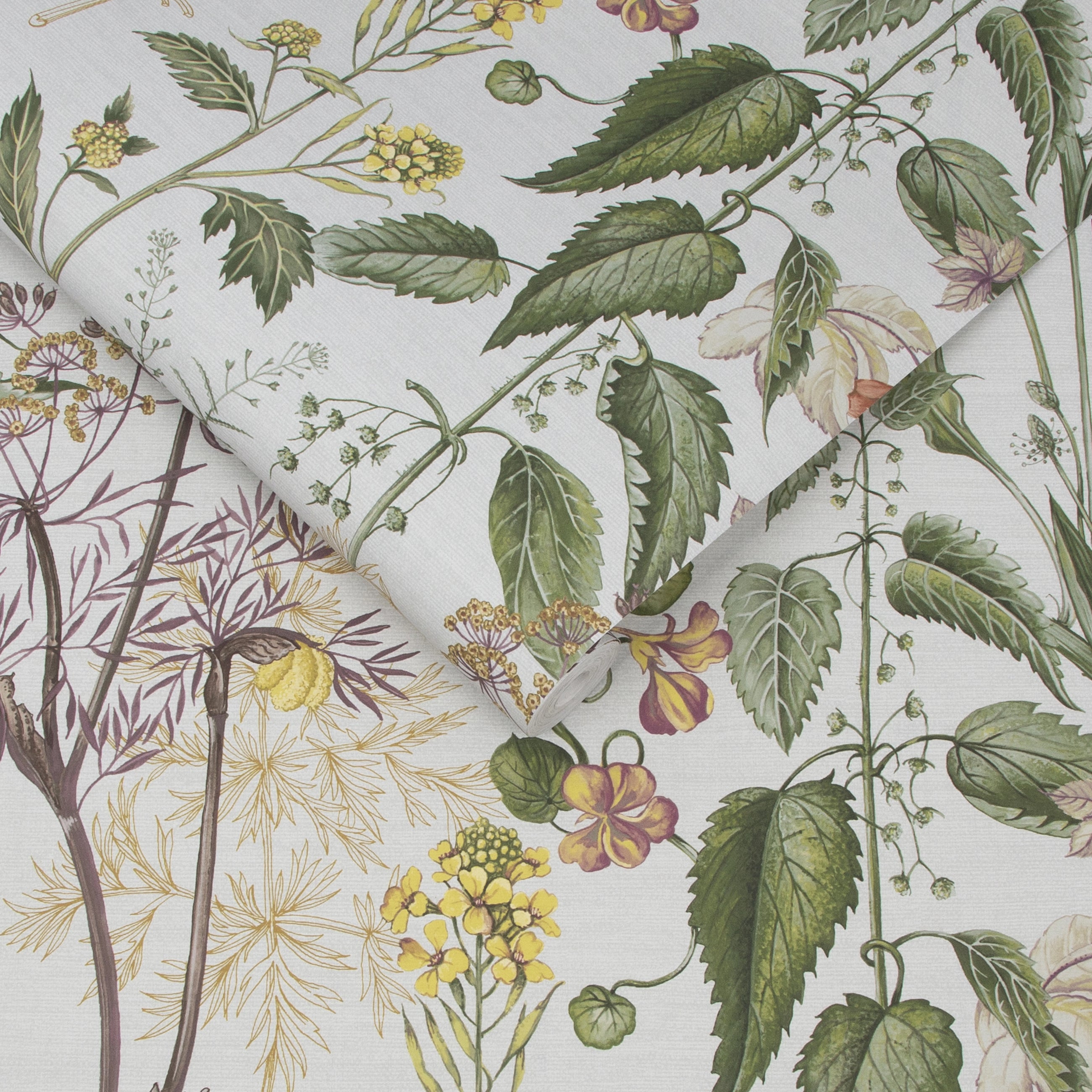 118017 Edulis Sage Wallpaper by Graham and Brown